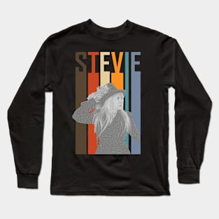 Stevie Nicks Retro Long Sleeve T-Shirt